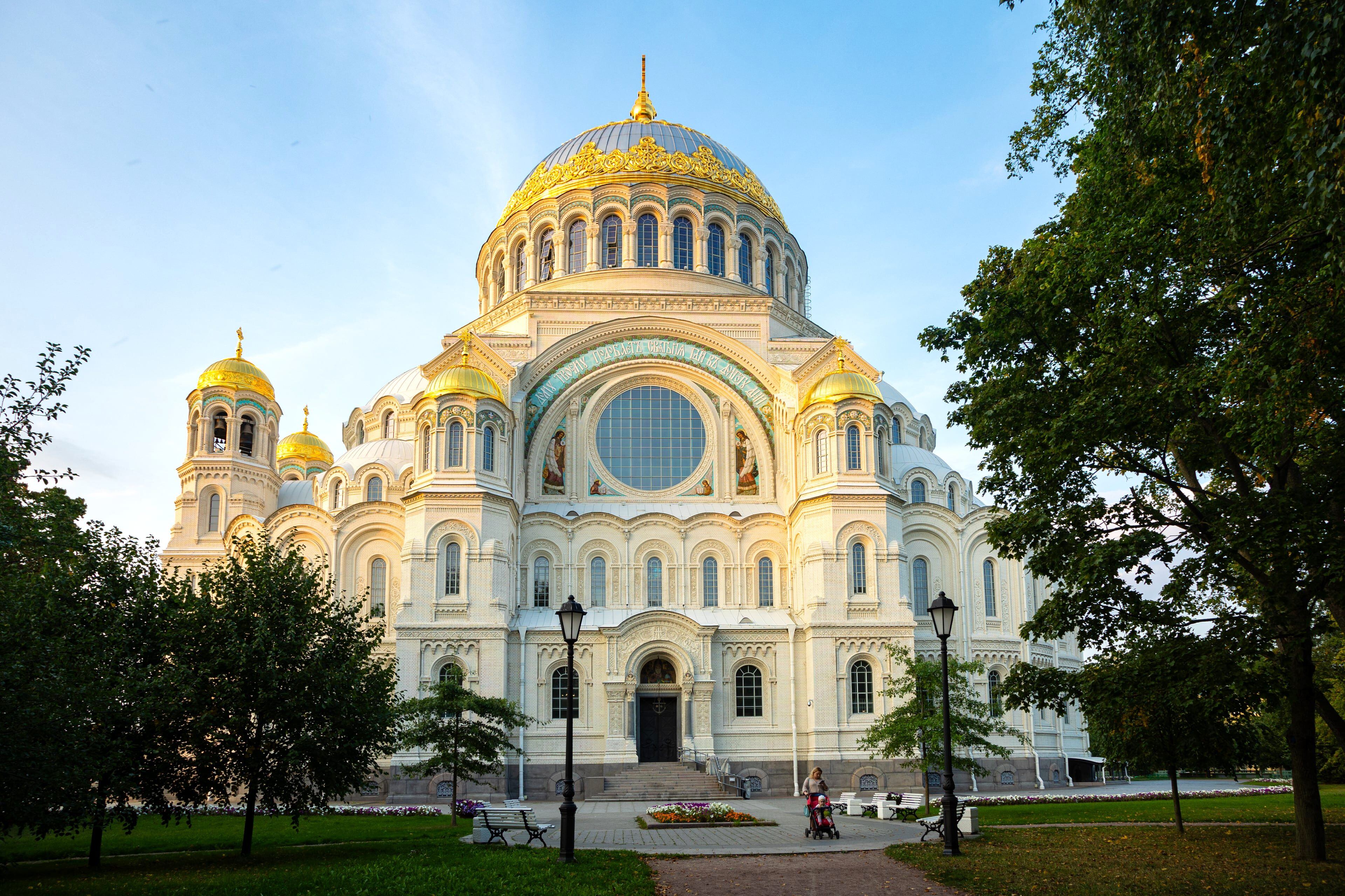 Kronstadt with the Naval Cathedral