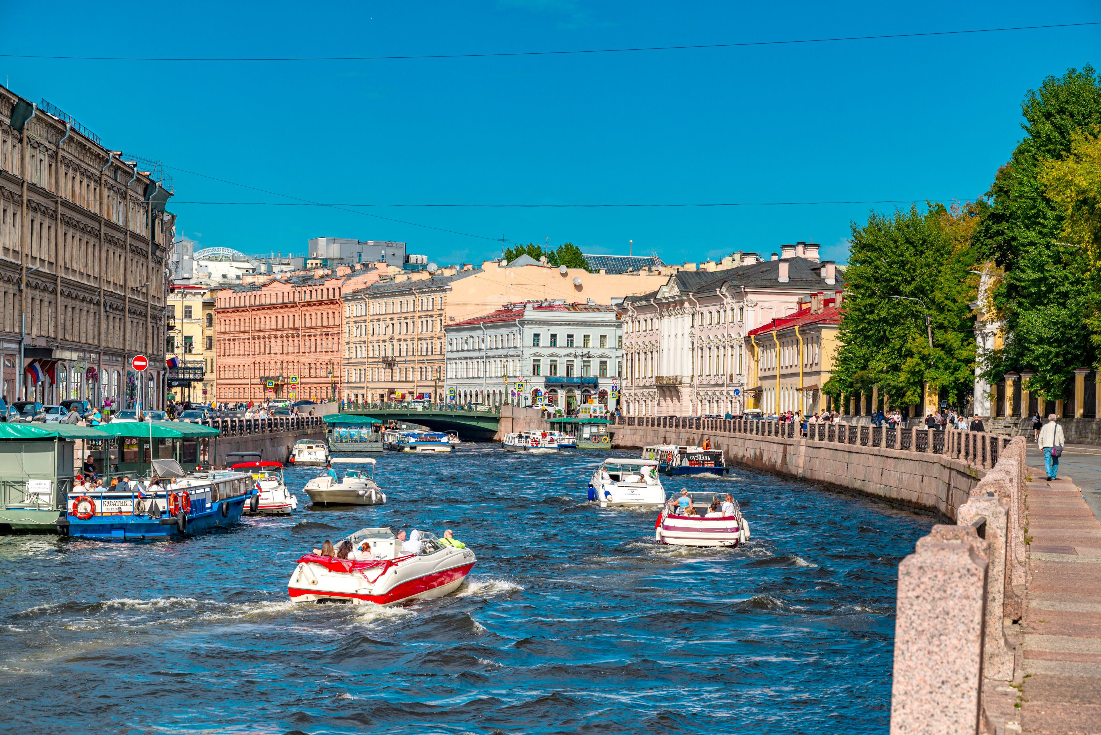 The Rivers and Canals of St Petersburg