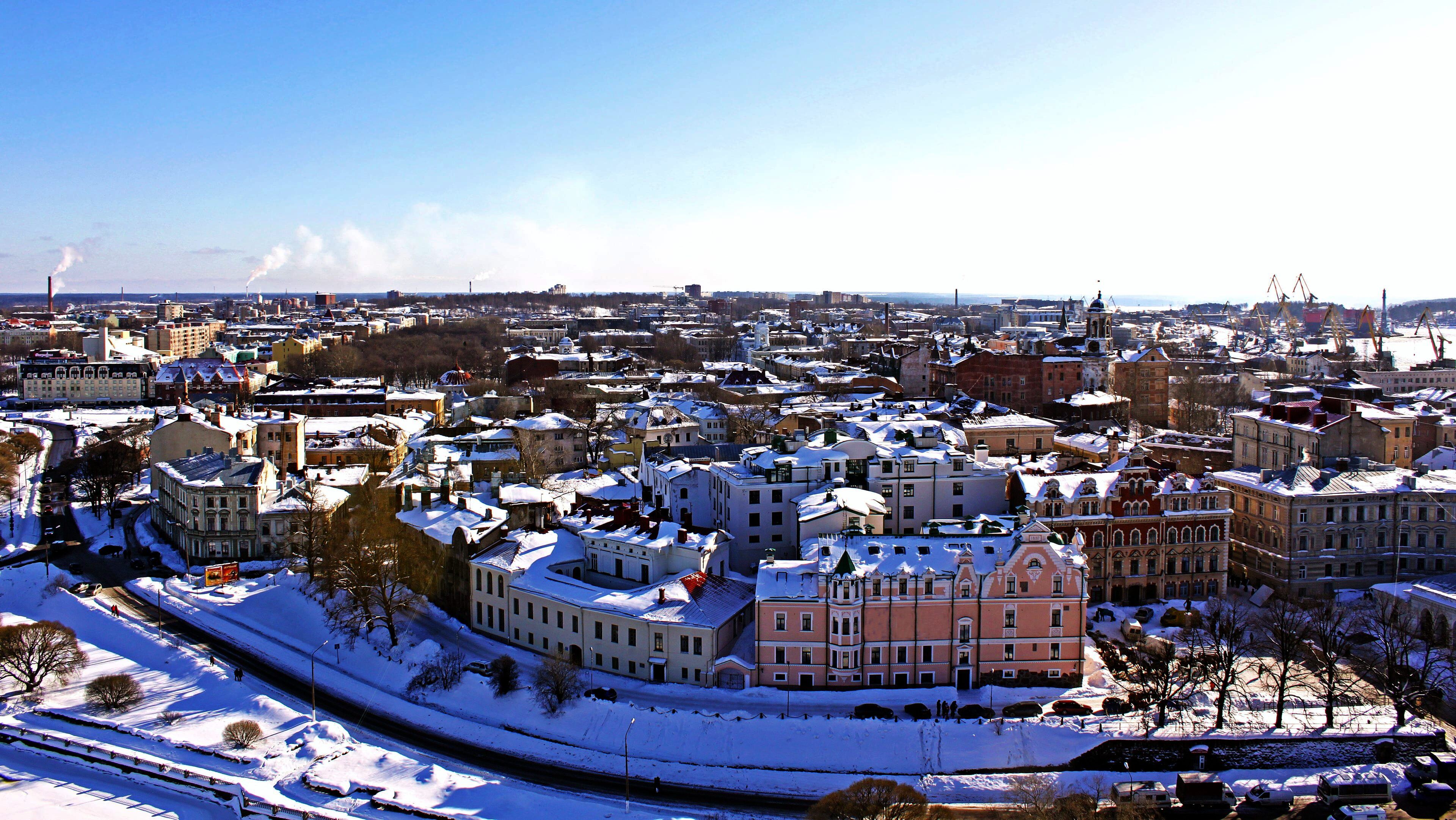 Vyborg: the Castle and Monrepos Park